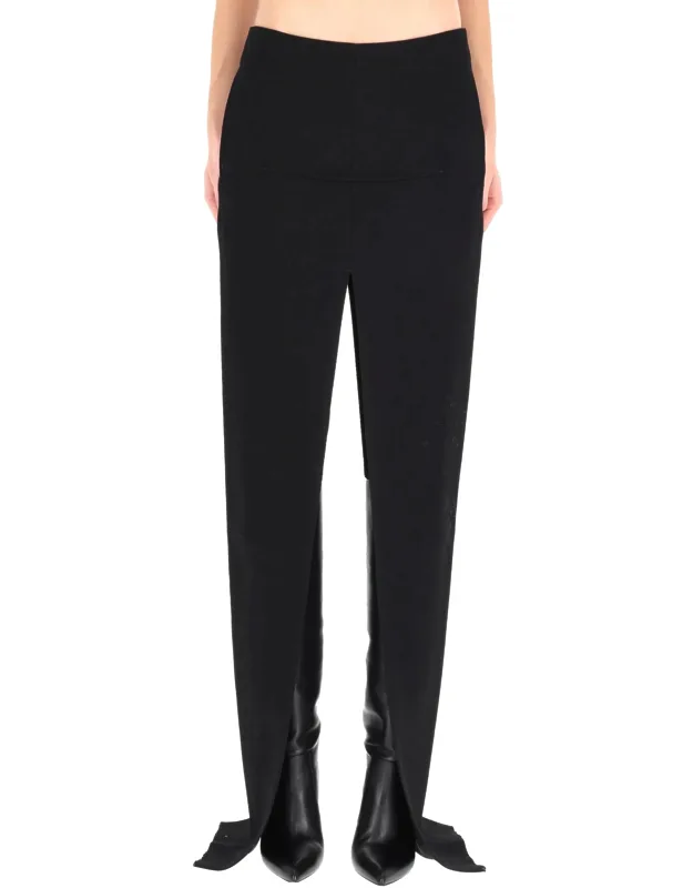 Long Skirt With Center Slits