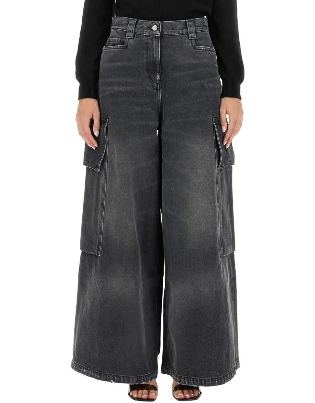 Wide Parachute Jeans