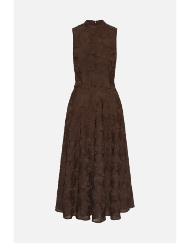 Maxi Dress With Floral Pattern.