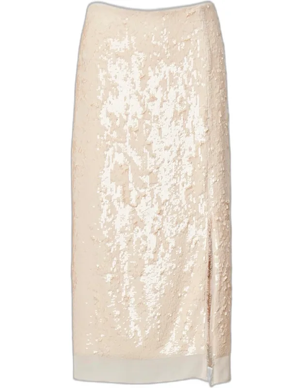 Sequined Maxi Skirt