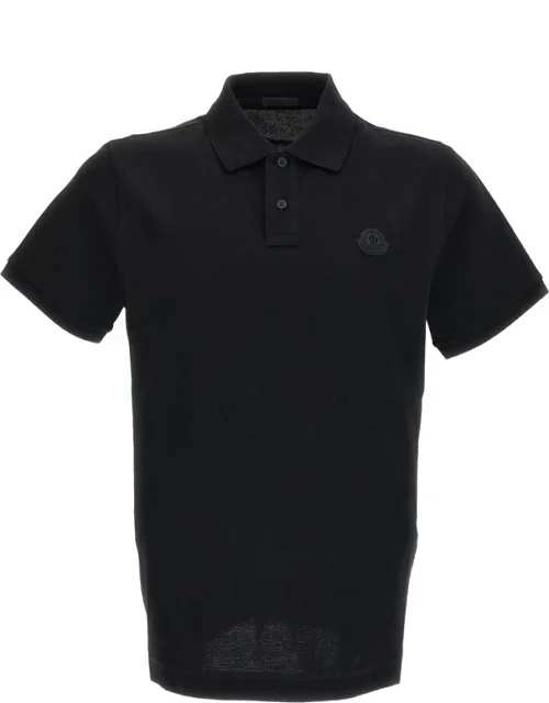 Logo-patch Piqué Polo Shirt