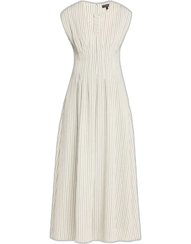Ines Stripe Maxi Dress