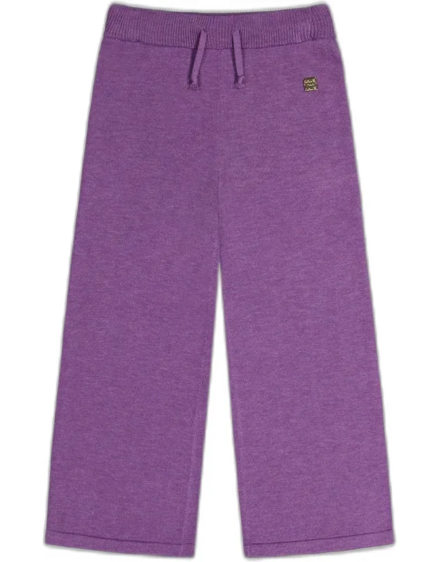 Knitted Wide Leg Pants