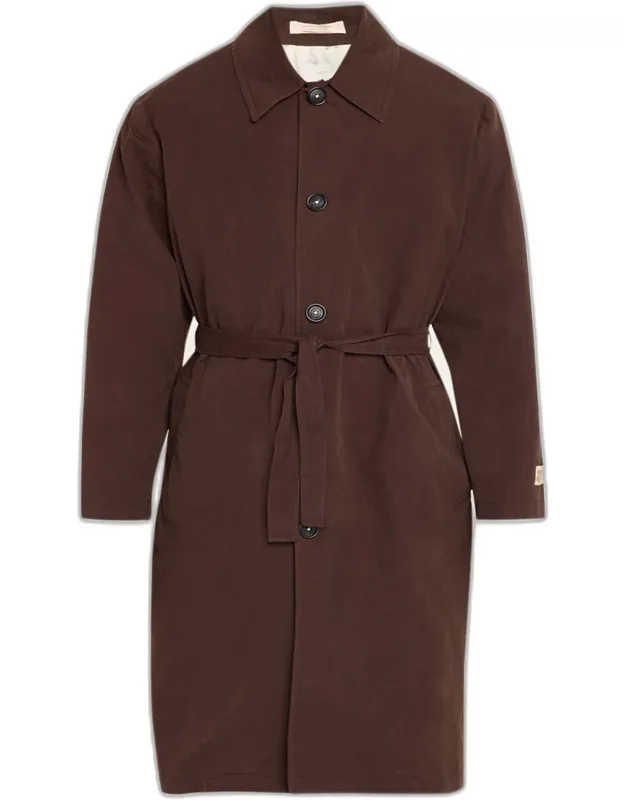 Cotton-blend Water-repellant Coat