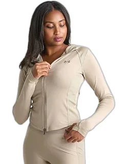 Rib Luxe Full-zip Hoodie