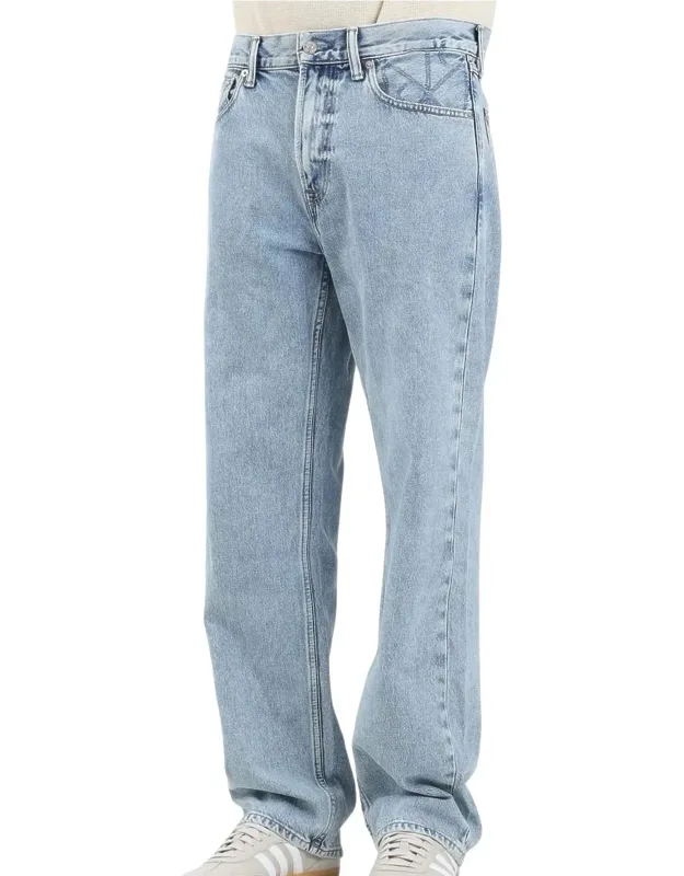 Cotton Straight Jeans