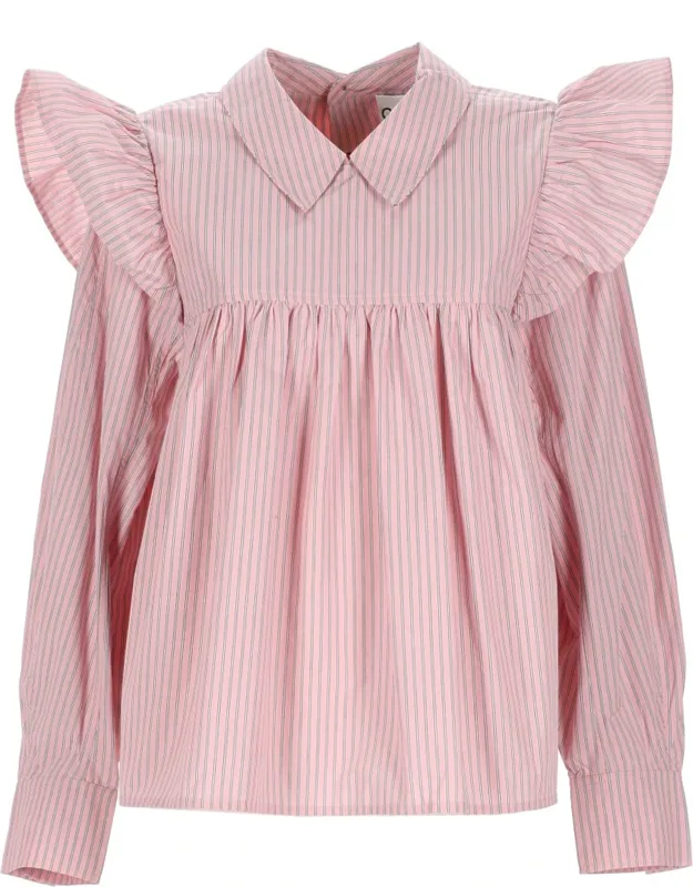 Shirt With Puffy Straps