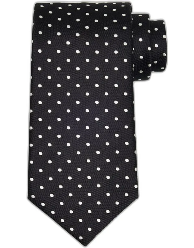 Polka Dot Silk Tie