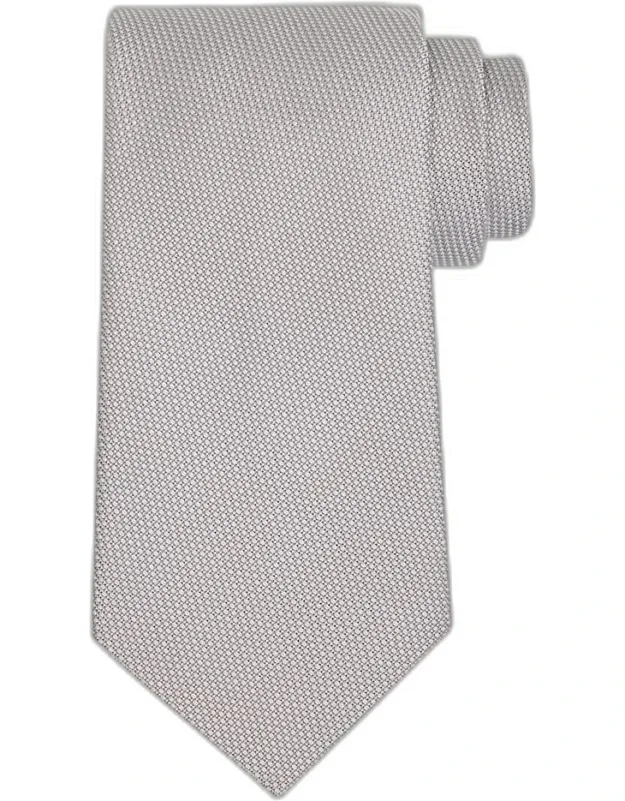 Micro-jacquard Silk Tie