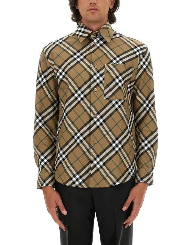 Shirt With Check Pattern