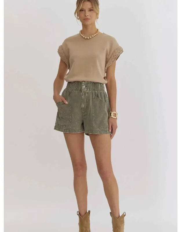Stylish High-waisted Shorts