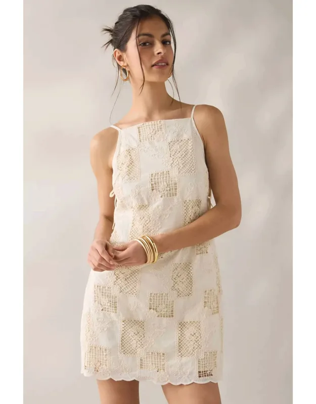 Samira Mini Dress - Sleeveless Sheath Silhouette, Lightweight Comfort