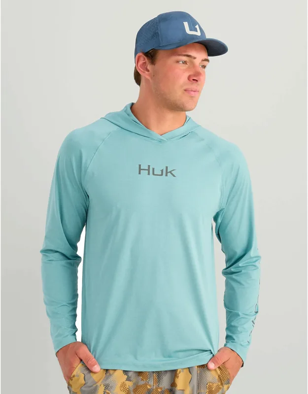 Huk Airweight Hoodie - Reefline Ultra-lightweight Comfort & Upf 40+