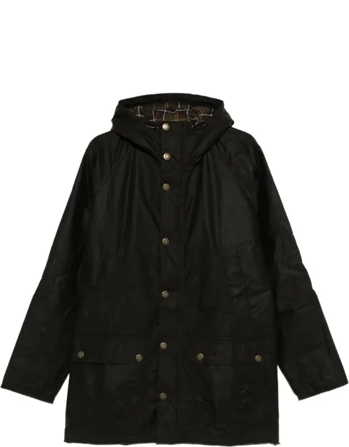 Hooded Snap-fit Coat