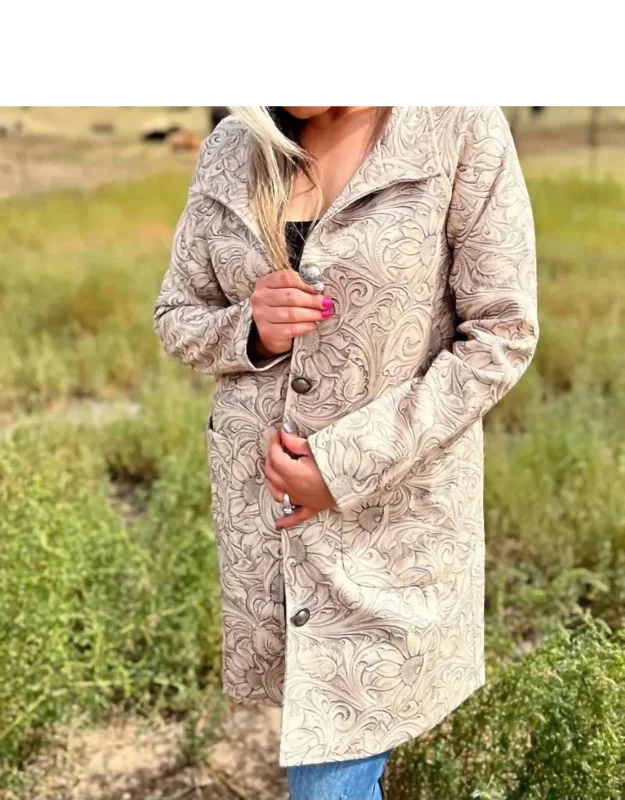 Tooled Coat