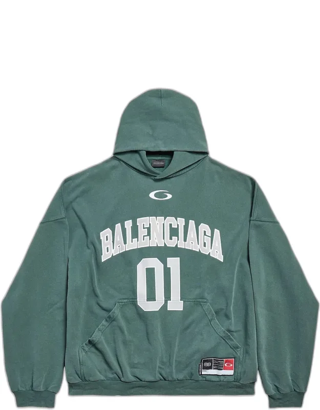 Basketball Large Fit Hoodie