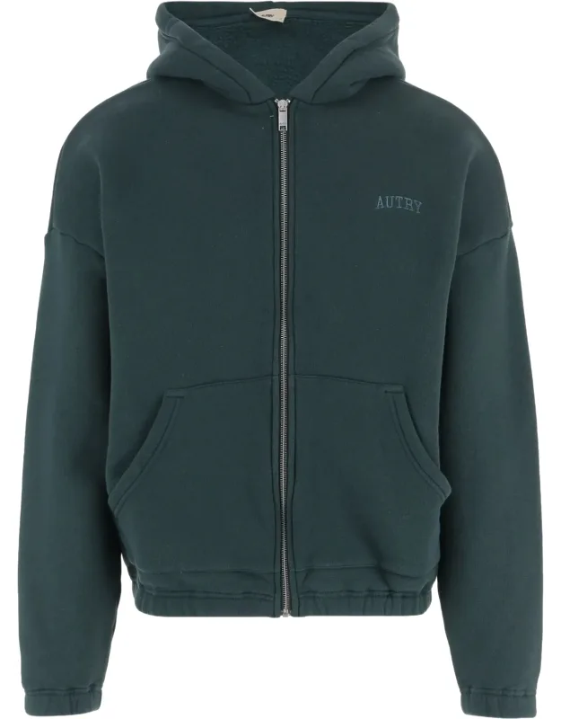 Cotton Zip-up Hoodie