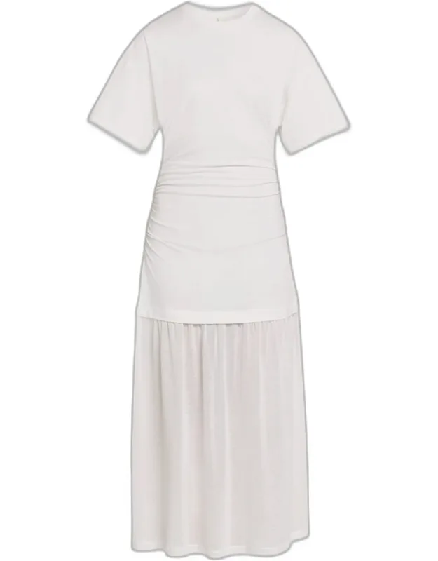 Briar Ruched Midi Dress