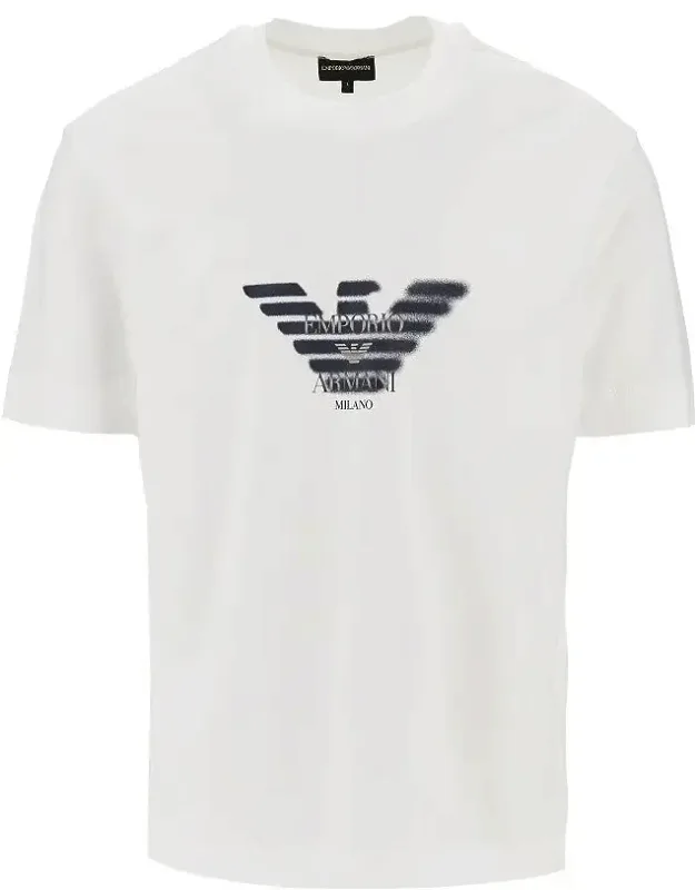 Jersey T-shirt With Logo Print