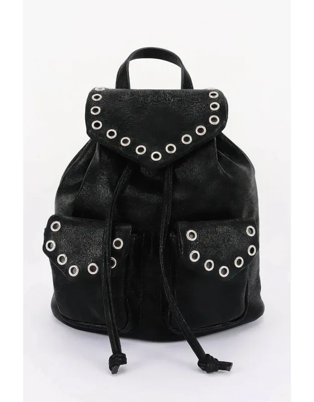 Vegan Leather Backpack