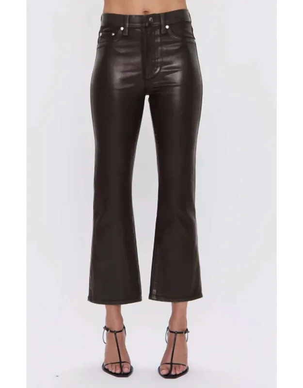 High Rise Crop Boot Jeans