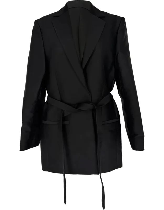 Belted Evening Blazer