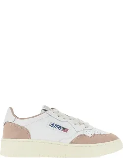 Suede And Leather Medalist Low Sneakers