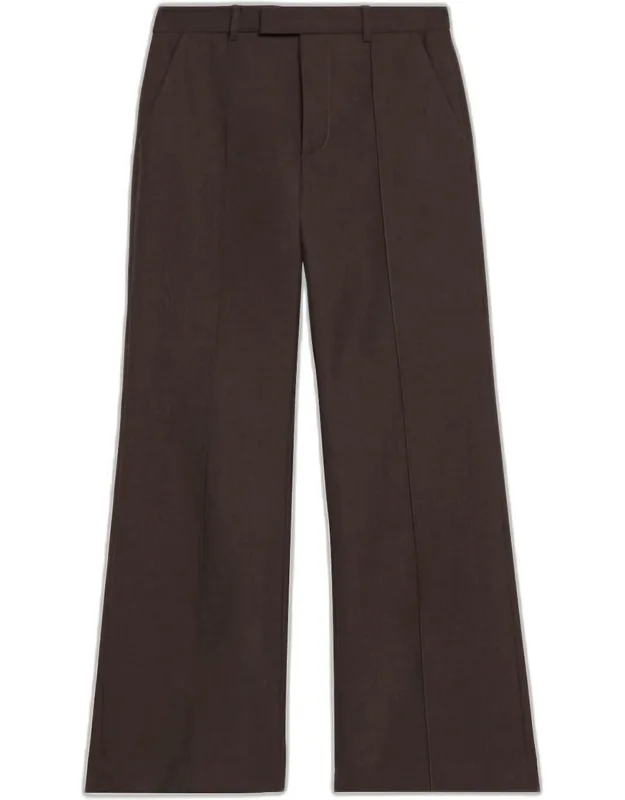 Virgin Wool Relaxed-leg Pants