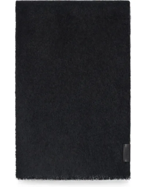 Fluffy Scarf In Alpaca Wool Blend
