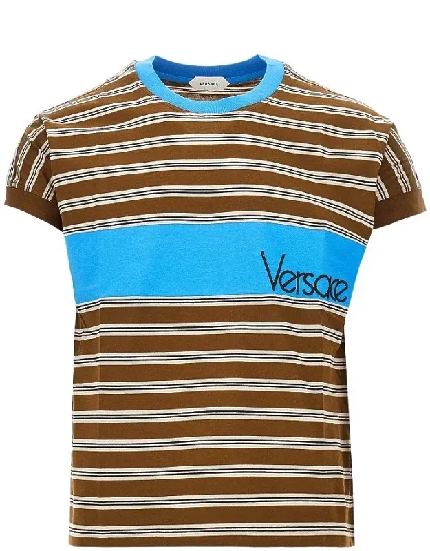 Cotton T-shirt With Logo Embroidery