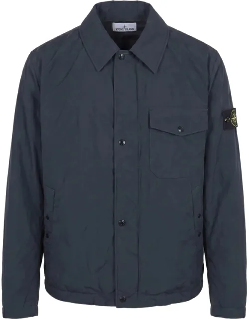 Logo-patch Button-fastening Jacket