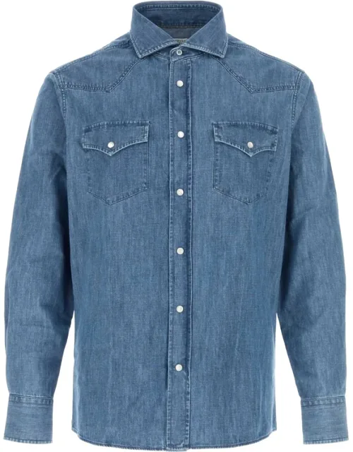 Western-style Press-stud Shirt