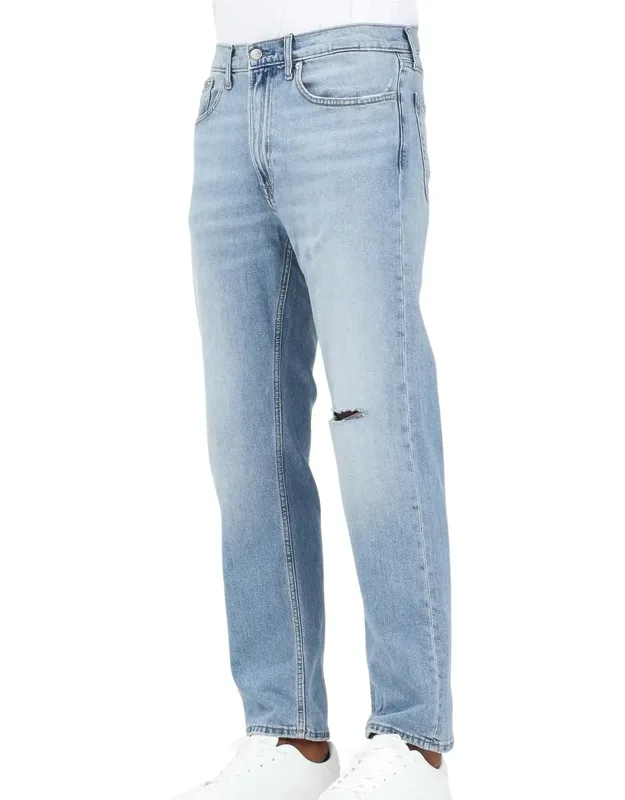 Cotton Straight Jeans