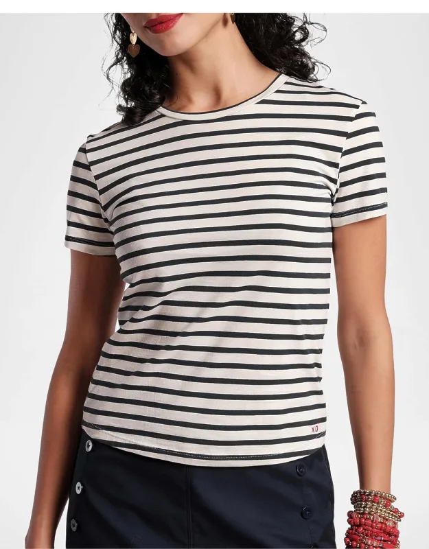Striped Pima Cotton T-shirt