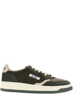 Medalist Low Corduroy And Felt Sneakers