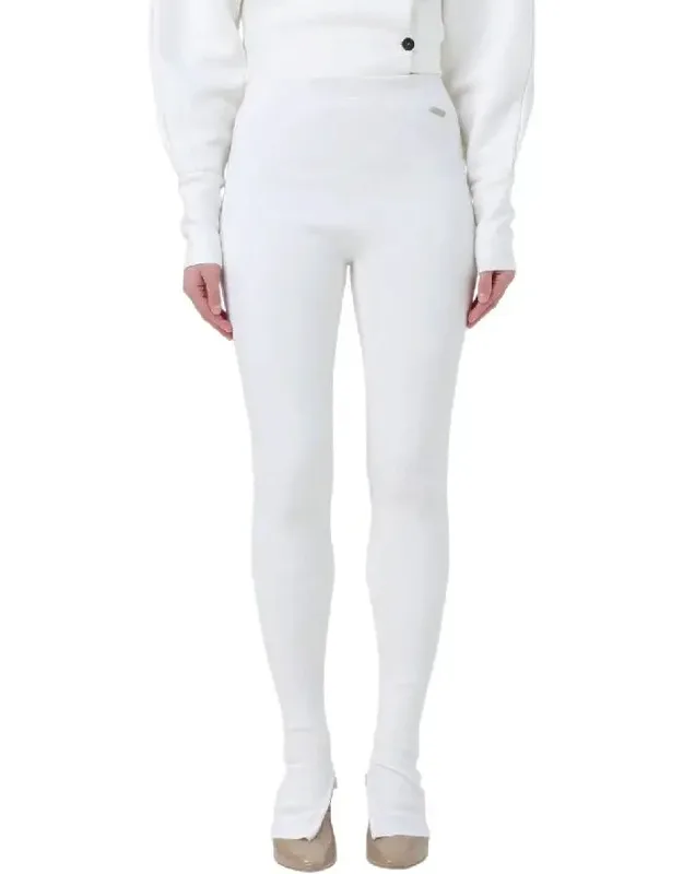 Fitted Virgin Wool Leggings