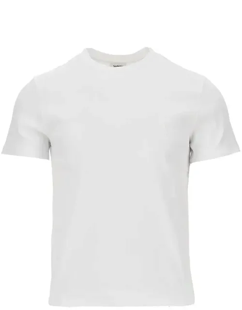 Cotton T-shirt With Logo Embroidery