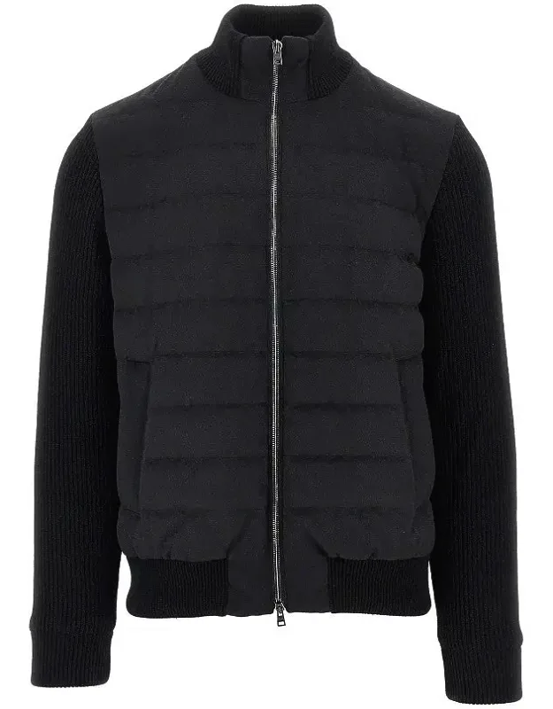 Resort Flannel And Knitted Jacket