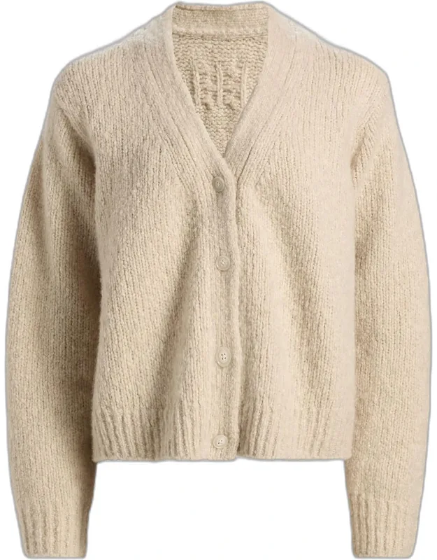 Lorana Wool-cashmere V-neck Cardigan
