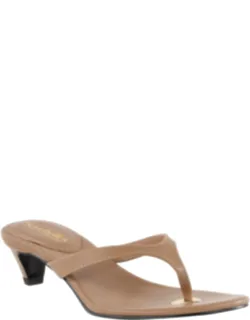 My Little Secret Kitten Heel Sandal