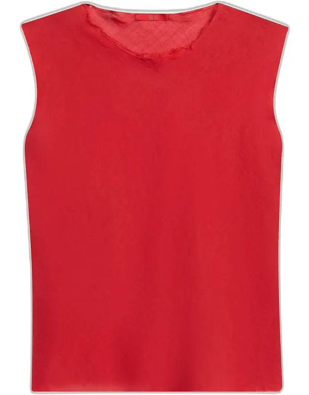 Gauze Tank Top