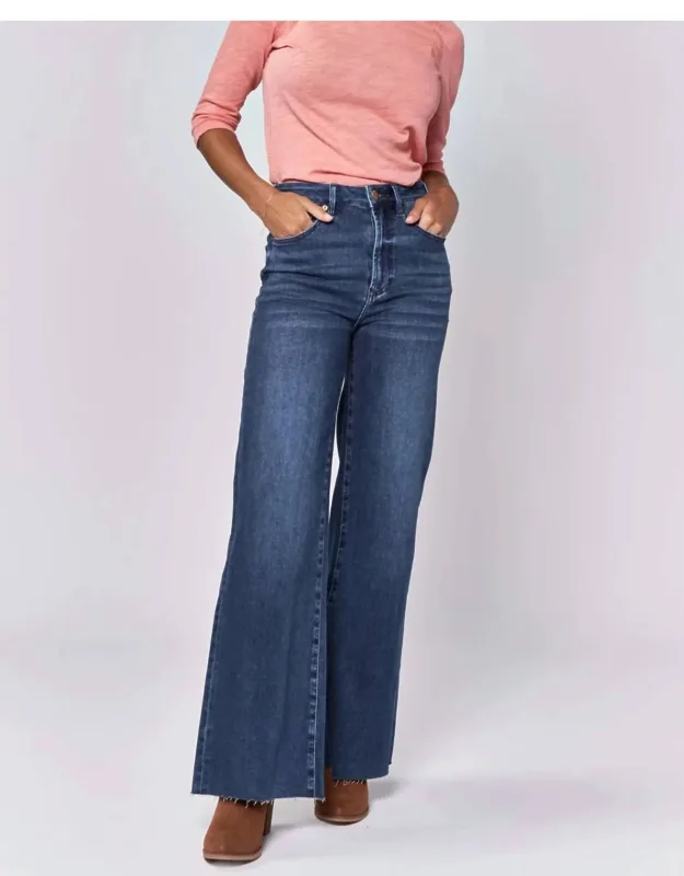 Fiona High Rise Wide Leg Jeans
