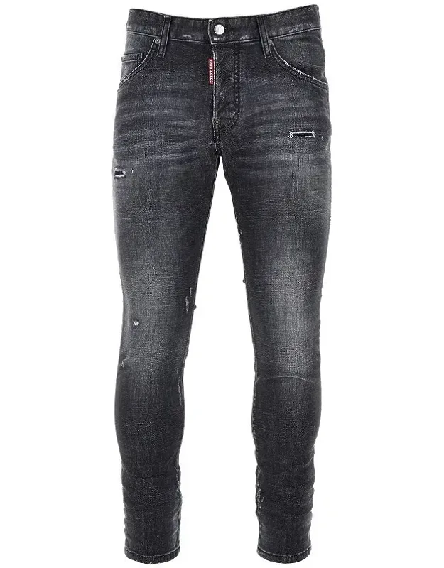 Stretch Denim Skater Jeans