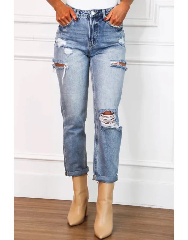 Distressed Jeans