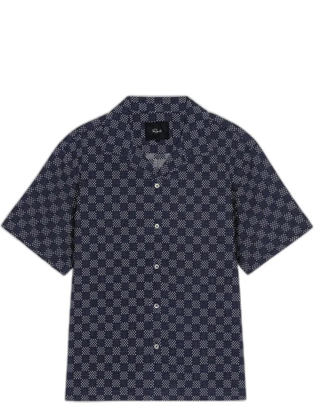Kin Check Cotton Camp Shirt