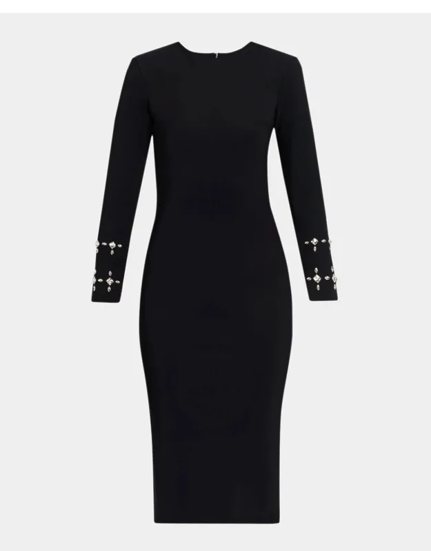 Klara Crystal-embellished Bodycon Midi Dress