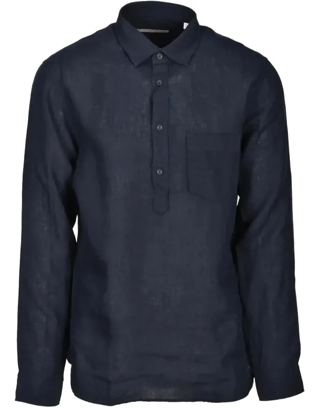 Linen Button-down Shirt