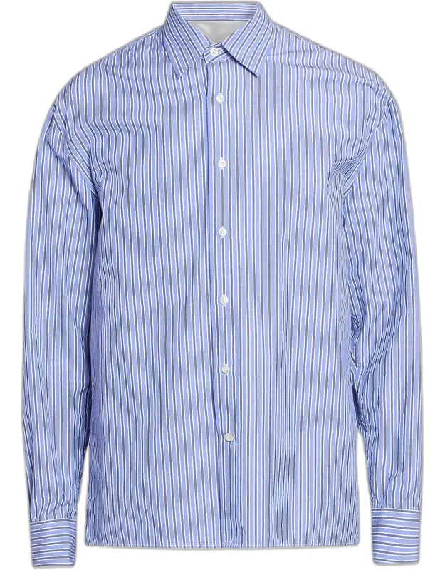 Gad Striped Cotton Poplin Shirt