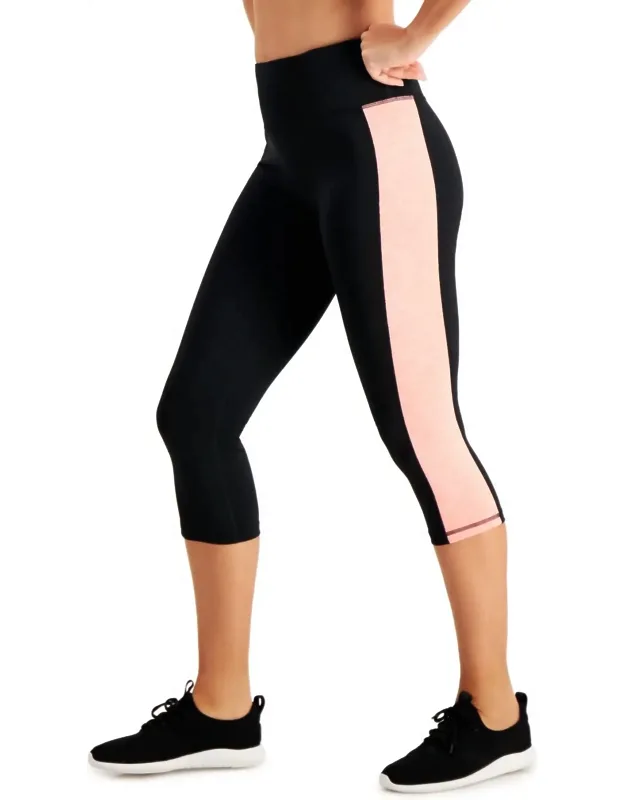 Colorblocked Cropped Leggings
