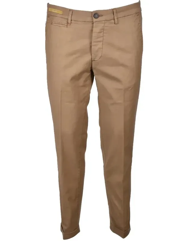 Stretch Cotton Pants